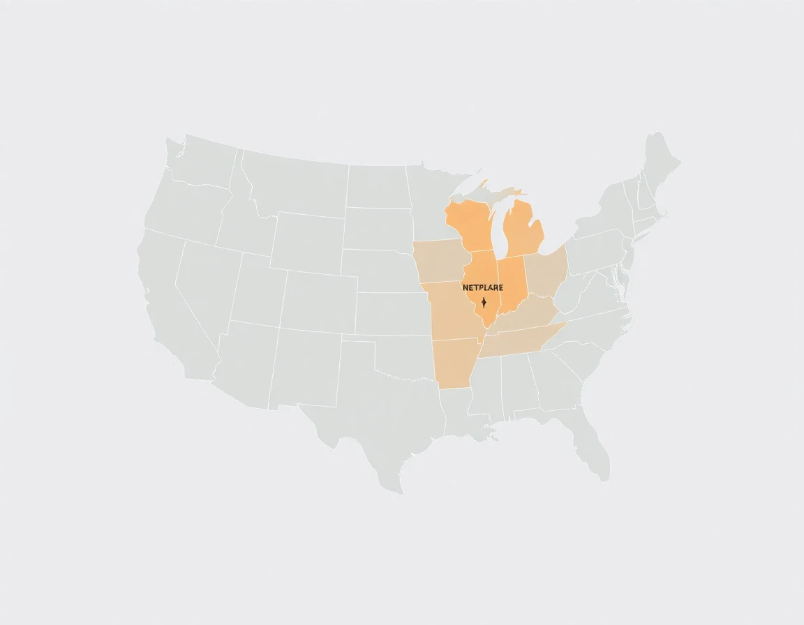 Pest Control Service Areas Map